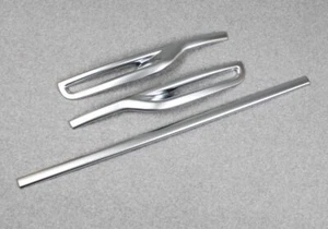 3Pcs Front Grill Grille Bumper Cover Trim Fit for Jaguar F-Pace F Pace 2016-2022 - Bild 1 von 7