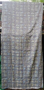 Trellis and vine fabric 3 1/3 yds silk - Picture 1 of 6