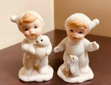 HOMCO Home Interiors Snow Babies Christmas Figurine  