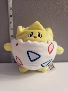 Pokemon Togepi Plush Tomy Nintendo Game Freak Stuffed Toy 7” 2017 - Picture 1 of 3