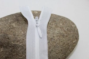 Reißverschluss unsichtbar weiß 60 cm 5 Stück Kissenbezug Rock Abend - Bild 1 von 6