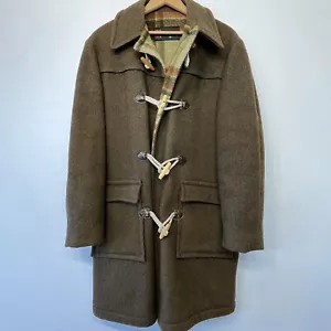McGregor Mantel Größe 38 braune Wolle Vintage Kippknopf 1960er Jahre Absatzreißverschluss CJ - Bild 1 von 11