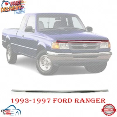 NEW FRONT GRILLE TRIM MOLDING CHROME PLASTIC FOR 1993-1997 FORD RANGER FO1217102 Foto 1 de 4