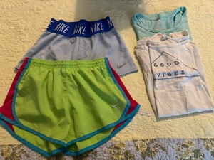 Lot 4 pcs GIRL Small summer clothes shorts tank top shirt - Picture 1 of 4