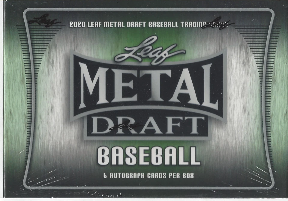2020 LEAF METAL DRAFT BASEBALL FACTORY SEALED HOBBY BOX - Image 1 of 1
