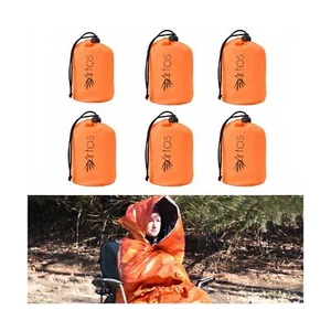 Hooded Emergency Bivy Sack Survival Sleeping Bag| Thermal Blanket | Waterproo... - Picture 1 of 6