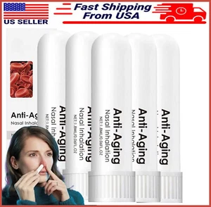 Nasal Fragrance Inhaler Reduced Ringing Clean Your Nose and Enjoy Fresh Air 5PCS - Picture 1 of 11