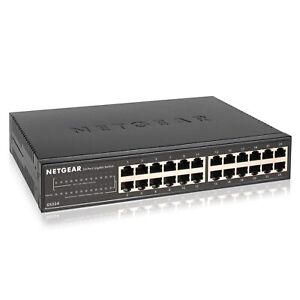 *NEW* NETGEAR GS324 v2 24-Port Gigabit Ethernet Unmanaged Switch