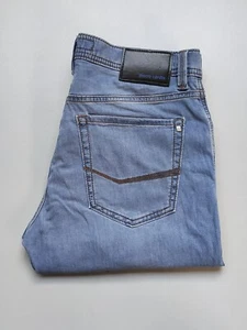 PIERRE CARDIN Tapered Fit Blue Jeans WORLDWIDE SHIPPING T 0030 - Picture 1 of 12