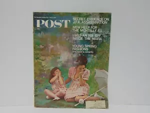 Saturday Evening Post Magazine Volume 241 Number 7 April 6 1968 - Picture 1 of 8