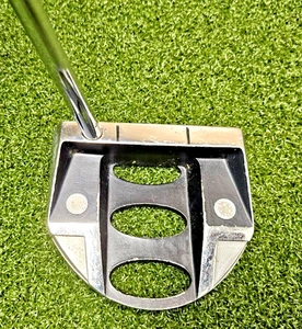 Hog Nose First Strike Mallet Putter / RH / Steel ~35" / NEW GRIP / jd8434 - Picture 1 of 14