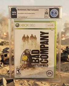 Battlefield: Bad Company &bull; WATA 9.6 A+ &bull; 1st Print &bull; Xbox 360 &bull; Not VGA/CGC
