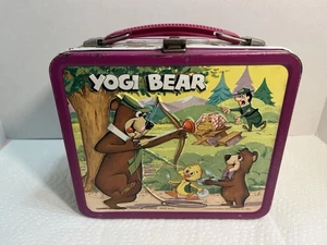 Yogi Bear Metall Brotdose 1974 ohne Thermoskanne 1682 - Bild 1 von 9