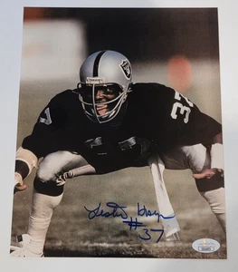 LESTER HAYES Signed 8x10 Photo-LOS ANGELES RAIDERS-JSA - Picture 1 of 4