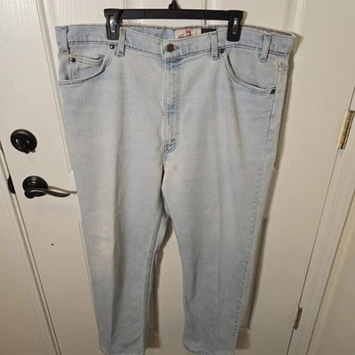 Pantalones de mezclilla flexibles de colección Levi’s Orange Tab 540 para hombre 44x30 lavado ligero desgastado EE. UU.  Foto 1 de 4