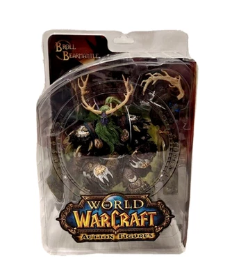 Figura de Acción World of Warcraft Broll Bearmantle Serie 2 NUEVA Sellada Rara 2008 Foto 1 de 4