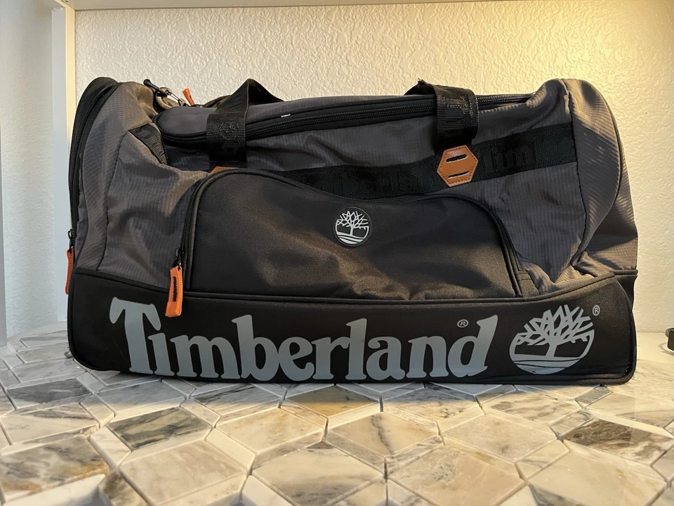 Bolso de Lona Grande Timberland Azul Nylon Foto 1 de 4