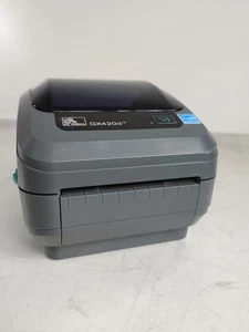 Zebra GX420D Direct Thermal Desktop Label Printer GX-420D USB Serial - Picture 1 of 8