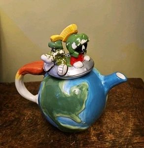 Exklusive 1998 Marvin The Martian & K9 Keramik Teekanne in Box - Bild 1 von 9