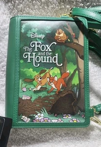 NWT Loungefly Fox And The Hound Purse Backpack Bag - Picture 1 of 22