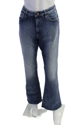 3x1 NYC Womens Farrah High Rise Bell Bottom Jeans Blue Cotton Size 29 - Image 1 of 4