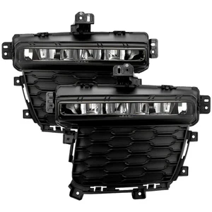 Par de luces antiniebla LED de tres filas para Jeep Grand Cherokee 2022-2024 - Imagen 1 de 6