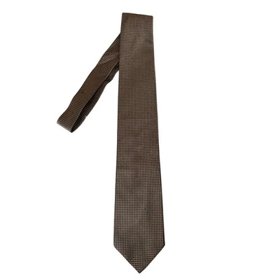 Corbata para hombre Nautica marrón texturizada profesional de negocios Foto 1 de 4