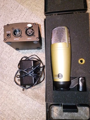 Behringer C-1 Condenser Microphone WITH phantom power supply - Image 1 of 3