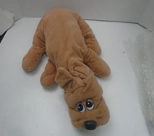 Vintage 1985 Pound Puppies RUMPELHAUT Plüsch rostig hellbraun braun Tonka 18 Zoll - Bild 1 von 10