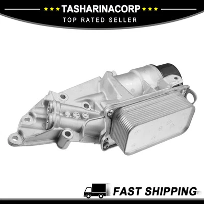 Piece of 1 Engine Oil Cooler Filter Housing with Seal fit for Mercedes-Benz G550 - Image 1 of 4