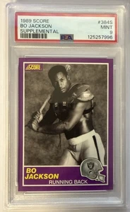 1998 Score Supplemental #384S / Bo Jackson / PSA 9 MINT / Iconic Card - Bild 1 von 2
