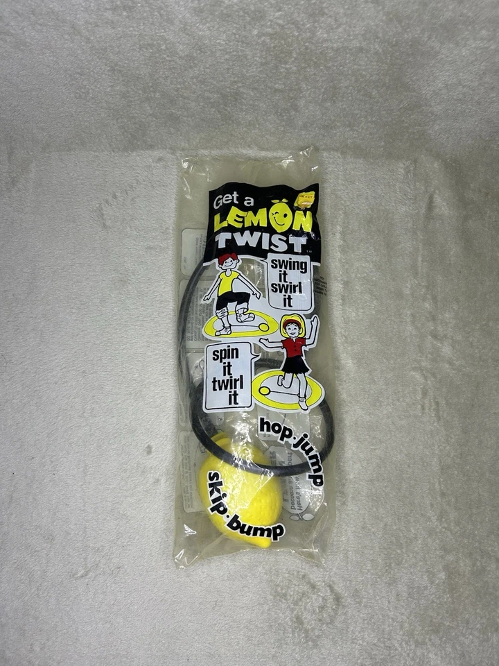 Juguete de Colección 1975 Chemtoy Limón Twist Hop Saltar Tobillo - Nuevo Paquete Abierto Foto 1 de 4