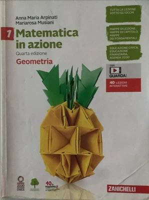 Matematica in azione 1 - Geometria e Aritmetica (2 Testi,assente Pronto Soccorso - Immagine 1 di 2