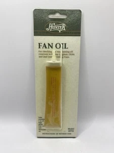 Hunter Ceiling Fan Oil 1oz SAE 10 22732 New Old Stock Sealed Packaging Free Ship - Picture 1 of 4