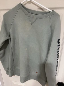 Carhartt Youth Sweatshirt M (8/10) Relaxed Fit Crewneck - Picture 1 of 3