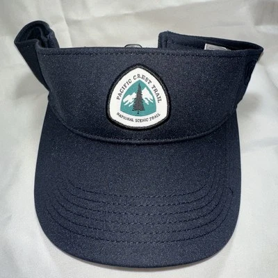NUEVO - Pacific Crest Trail TOTW Visera Negra Adulto Talla Única para Todos Logo Senderismo Foto 1 de 4