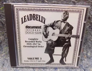 "Leadbelly: Complete Recorded Works 1937-1939: Volume 3" CD Document (1994) NM - Bild 1 von 3