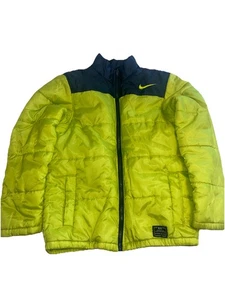 Nike 2 in one puffer Jacket wih Zip out Wind Breaker Boys SZ medium Great Cond. - Picture 1 of 23