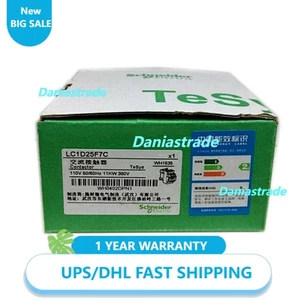 CONTACTOR SCHNEIDER TELEMECANIQUE LC1D25F7C 110 VAC 11KW 3 POLOS ANGUILA EE. UU. IMPUESTOS gratis - Imagen 1 de 9