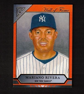 Mariano Rivera 2020 Topps Gallery Hall of Fame Orange #HOFG20 #d 18/25 B892 - Bild 1 von 2