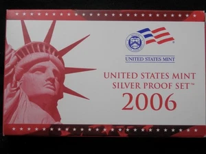 2006 United States 10-Coin Silver Proof Set - US Mint OGP & COA - Picture 1 of 5