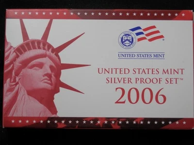 2006 United States 10-Coin Silver Proof Set - US Mint OGP & COA - Image 1 of 4