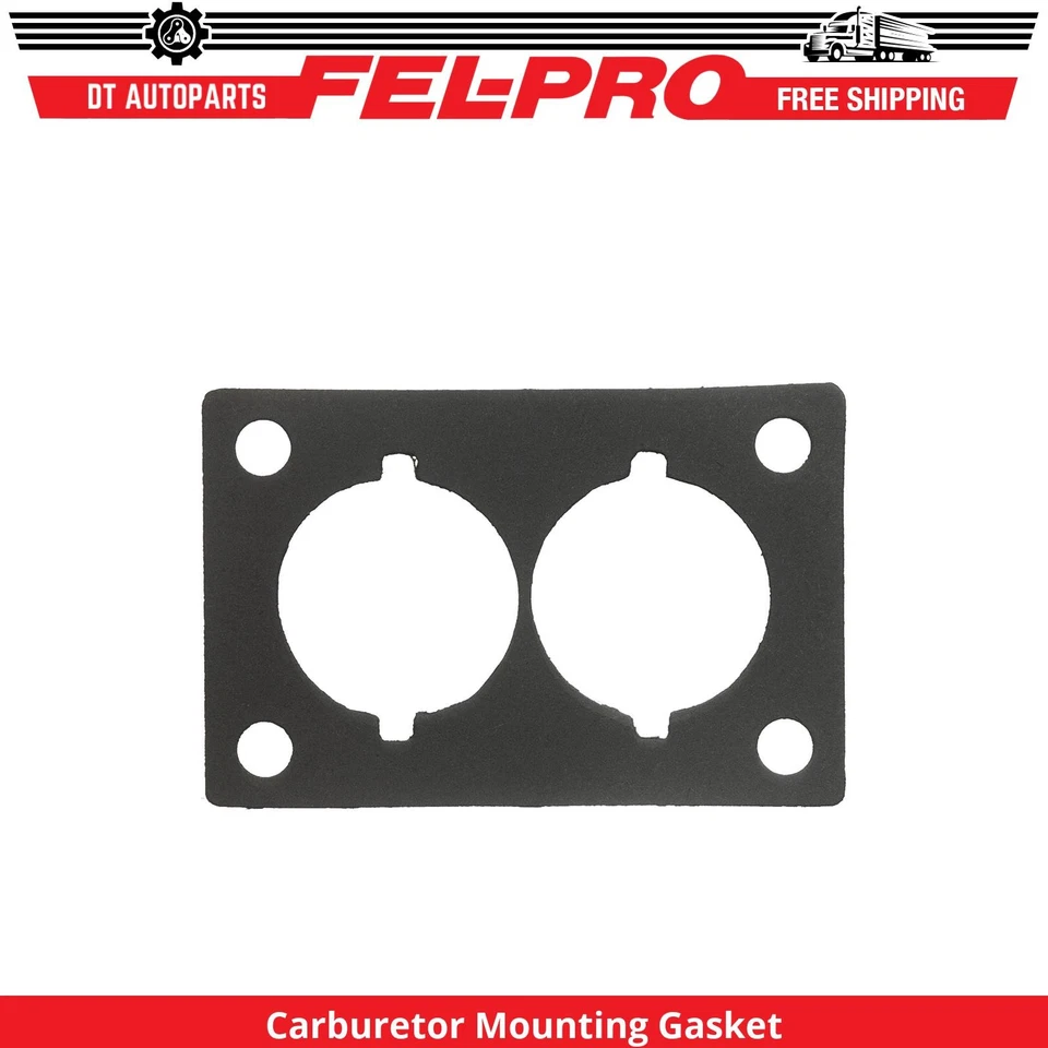 For 1984-1986 Jeep Grand Wagoneer 4.2L L6 Carburetor Mounting Gasket Fel-Pro - Image 1 of 1