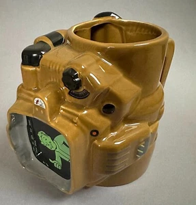 Fallout Rare Bethesda Pip-Boy 2000 Mark VI Shaped Moulded 3D Mug 2016 - Picture 1 of 10