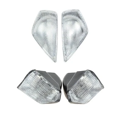 Front and Rear Turn Indicators Lens Fit Ducati 03-07 Superbike 749/999/R/S Clear - Image 1 of 4