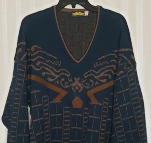 Vintage St Croix Knits Patrick James Mens Sz L Sweater Pullover Wool Blend USA - Picture 1 of 8