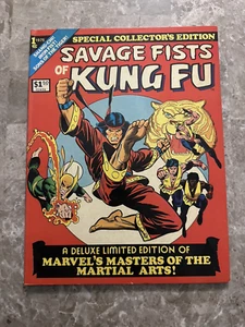Savage Fists of Kung Fu #1 FN/VF 7.0-7.5 (1975 Marvel Treasury) - Hochglanzkopie - Bild 1 von 24