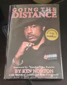 Going the Distance Signed by Ken Norton Boxing Heavyweight Champion with Flyer - Picture 1 of 7