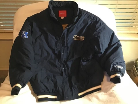 ST.LOUIS RAMS jacket NFL VINTAGE size XLarge Cover