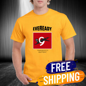 New Eveready Battery Logo T Shirt Men's Size S-5XL USA
